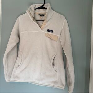Patagonia Re-Tool Snap T Women's Fleece Pullover Raw Linen